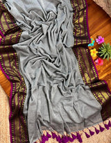Mul cotton 120 courier zari boarder saree