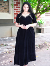 Party wear velvet frocks
