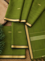 Narayanpeta buttis small boarder dress material set