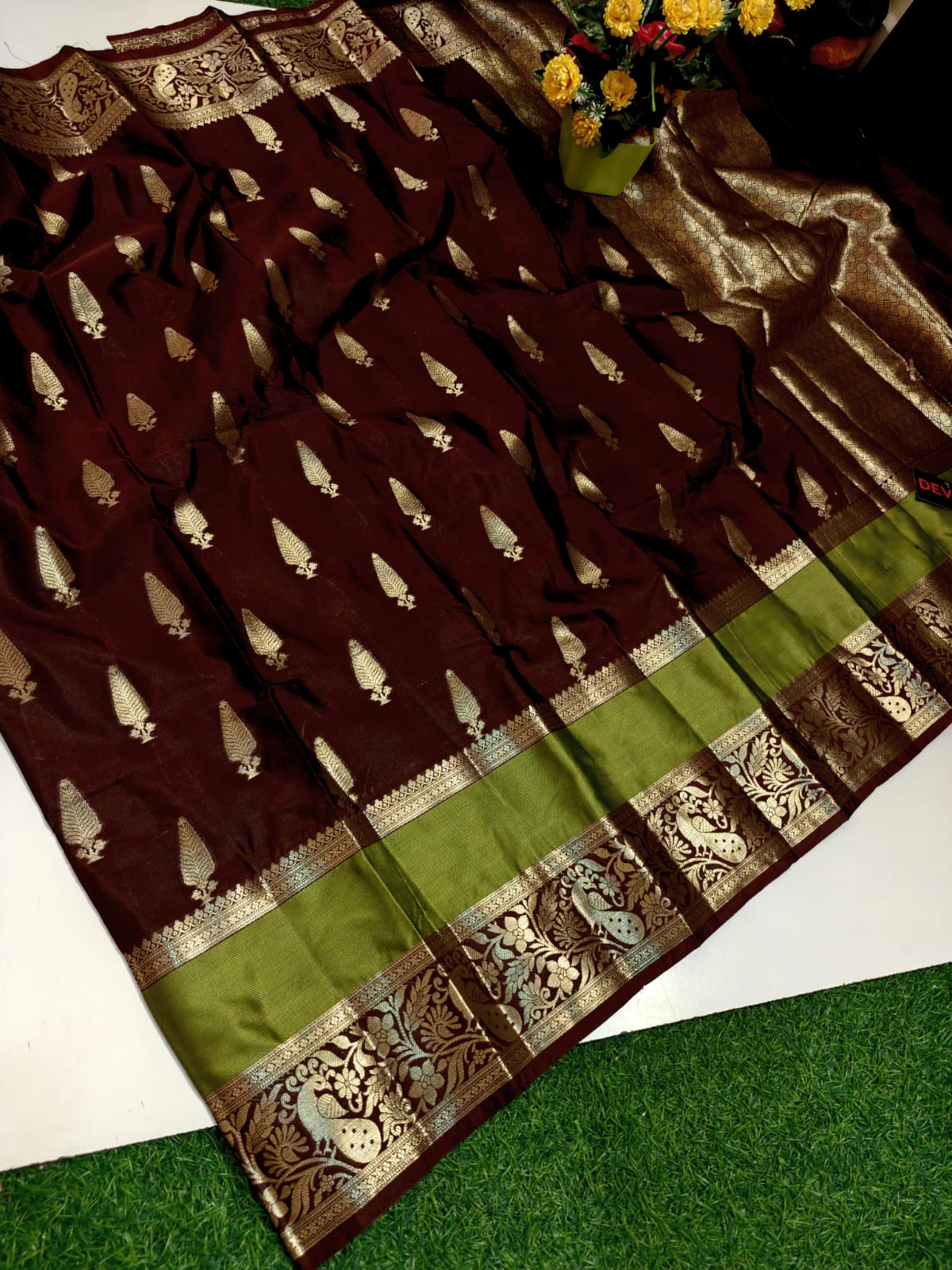 Soft Kanchi pattu saree