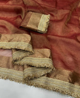 Banarasi Premium glass Tissue Silk saree