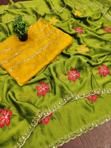 Soft rangoli silk saree