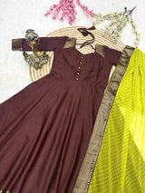 Coffee brown 2pc set