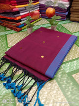 Khadi cotton gini work saree