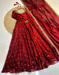 Space silk 2pc fully stitched anarkali set