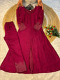 A-Line hand work kurti