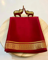 Mysore silk saree gap boarder