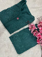 Chikankari Rayon Kurti 3Pc set