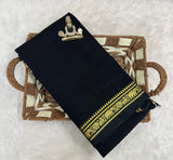 Narayanpeta Mercerised Cotton elephant small boarder saree