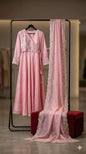 Anarkali pre stitched indo western outfit