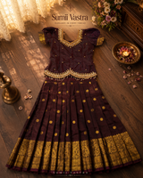 Kids own customized pattu parikini