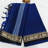 Narayanpeta Elephant Peacock Small boarder dress material