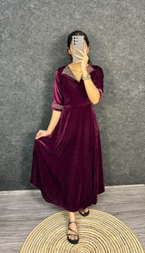 Velvet Party Frocks