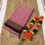 Narayanpeta Pure Cotton rudraksha boarder saree