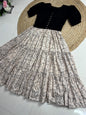 Hakuba muslin maxi frocks
