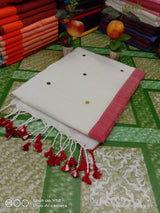 Khadi cotton gini work saree