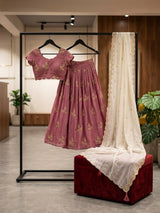 Party wear fully stitched lehanga