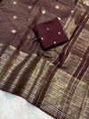 Pure russian viscose dola saree