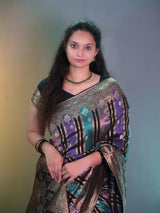 Soft kaddi georgette rangkat design sarees