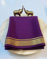 Mysore silk saree gap boarder