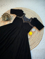 Velvet frocks