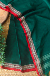 Narayanpeta Handloom Rudraksha boarder Dress material