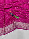Pure Viscose georgette saree