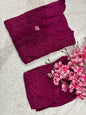 Chikankari Rayon Kurti 3Pc set