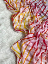 Pure butter georgette saree