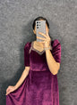 Velvet frocks