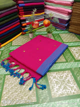 Khadi cotton gini work saree