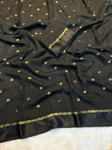 Jute silk viscose buttis saree