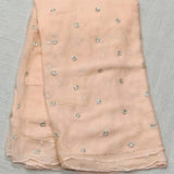 Soft chiffon buttis pattern
