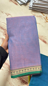 Narayanpeta mango cashew boarder saree