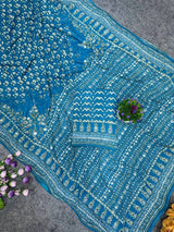 Budget range kareena kapoor inspired ajrak saree