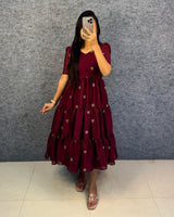 Valentine Heart Midi Dress