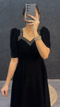 Velvet frocks