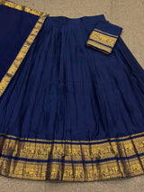 Chettinad style half sarees