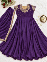 Vintage anarkali 2pc set
