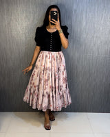 Hakuba muslin maxi frocks