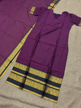Chettinad silk kurti 2pc set
