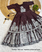 Kota fabric kalamkari frocks