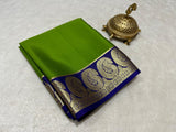 Mysore silk contrast budget friendly saree