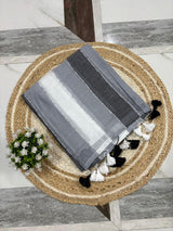 Mul Cotton 120 count Rainbow saree