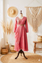 Anarkali pre stitched indo western outfit