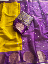 Tissue handmirrors traditional saree
