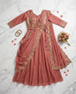 Anarkali pre stitched indo western outfit