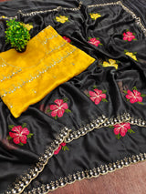 Soft rangoli silk saree