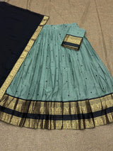 Chettinad style half sarees