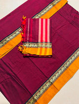 Narayanpeta Elephant Big boarder dress material